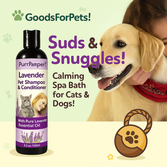 SqueakyClean™ Lavender Pet Shampoo!
